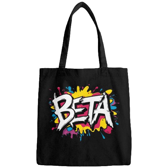 Beta Graffiti Bags – Loud Slang Splash Design