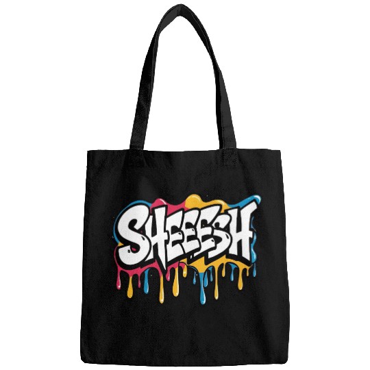 Sheeesh Graffiti Bags – Hype Slang Drip Design
