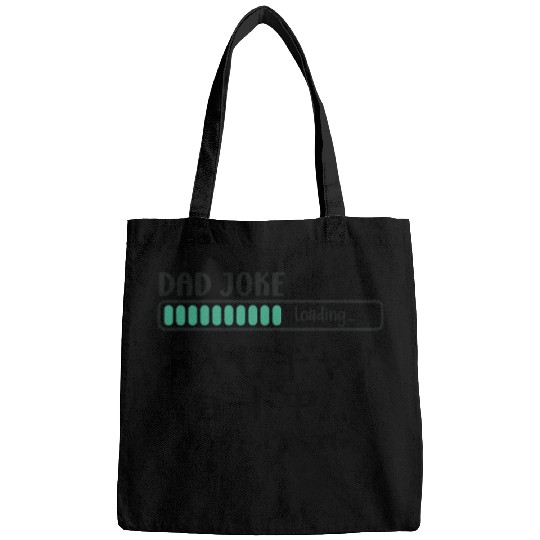 Dad Joke Loading Handwritten Bags