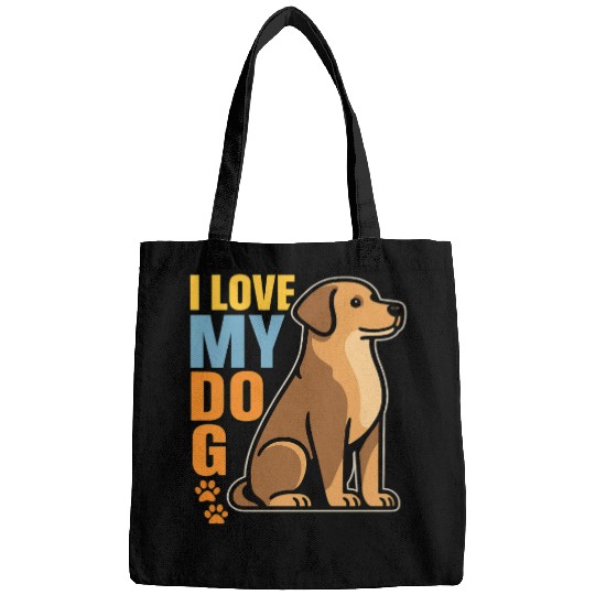 Why I Love My Dog – Heartwarming Design Celebrati Bags
