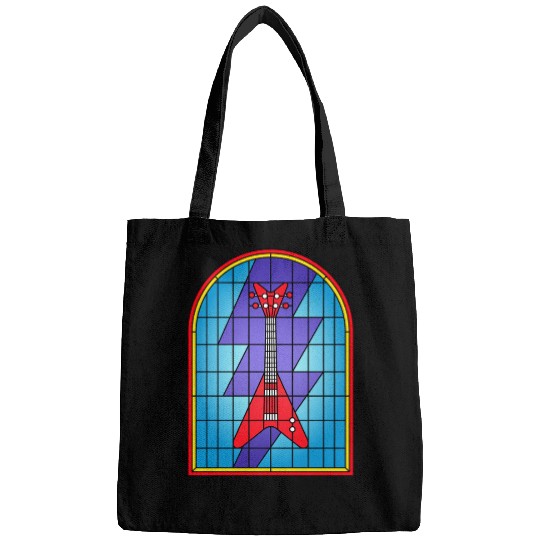 Stained Glass Art Electric Guitar Bags