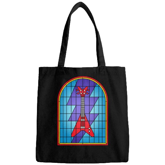 Stained Glass Art Electric Guitar Bags