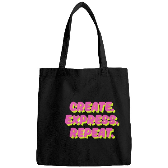 Create. Express. Repeat. Creative Bags