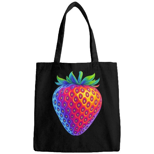 Neon strawberry Bags