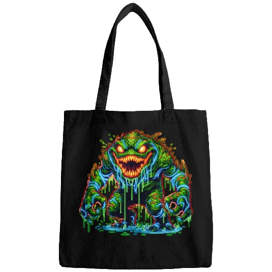 Neon Swamp Beast – Toxic Terror Bags