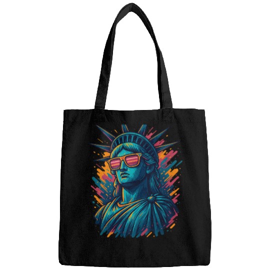 Urban Streetwear Statue of Liberty Bags Design