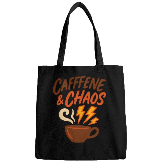Caffeine & Chaos – Coffee Lovers Unite Bags