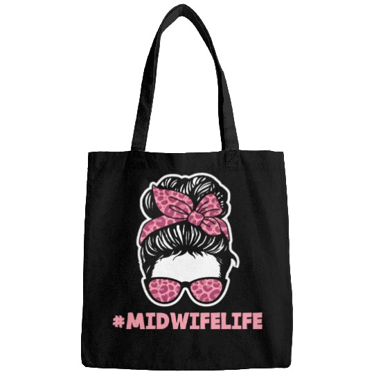 Midwife Life Leopard Print Style Bags