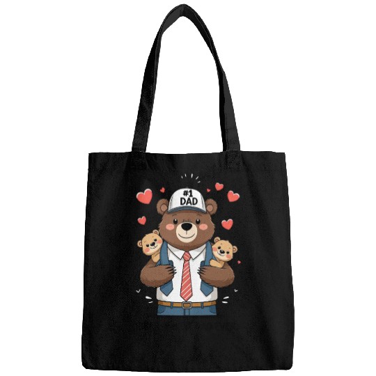Bear Dad – Beary Best Dad Ever Bags