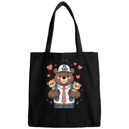Bear Dad – Beary Best Dad Ever Bags