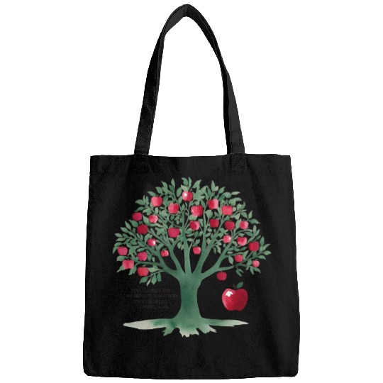 From the apple tree all beginnings Bags
