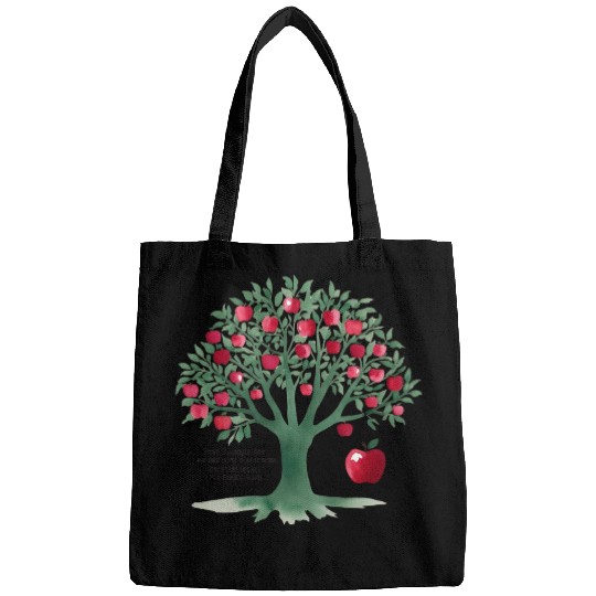 From the apple tree all beginnings Bags