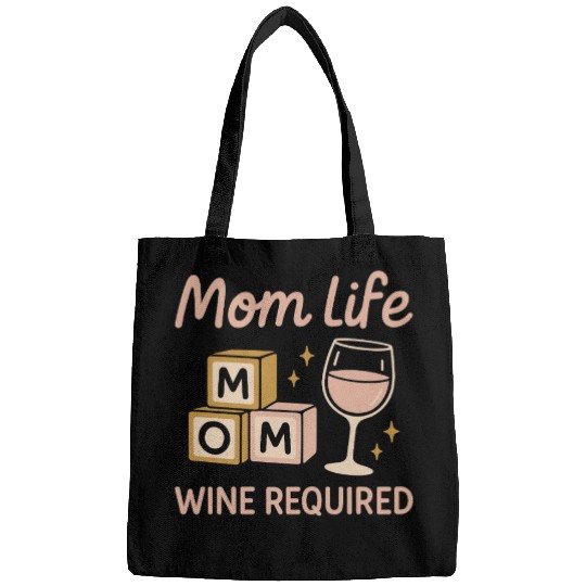 Single Mom Life Chaos Coordinator Wine Coffee Bags