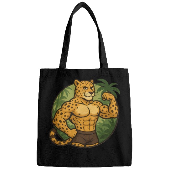 Muscular Jungle Leopard Bags
