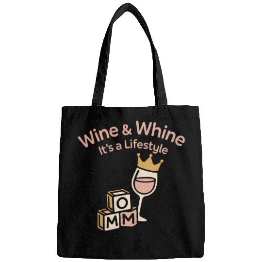 Single Mom Life Chaos Coordinator Wine Coffee Bags