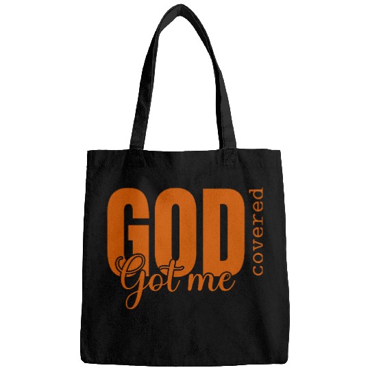 God Got Me Covered - Faith-Based Christian Apparel Bags