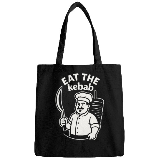 Eat the Kebab – Funny Doner Chef Bags