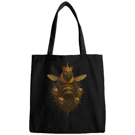 Queen Bee - Gothic Insect Ruler Bags