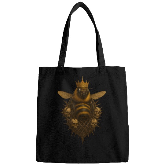 Queen Bee - Gothic Insect Ruler Bags