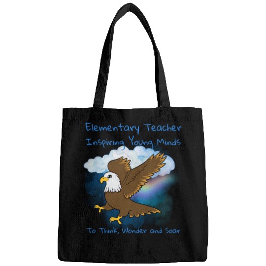 Elementary Teacher Inspiring Young Minds Bags