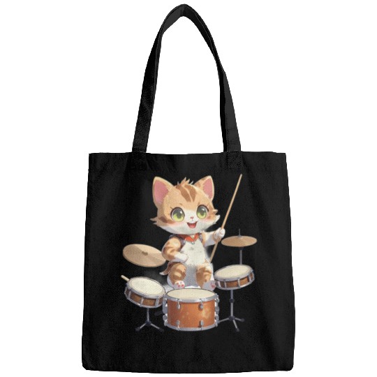 Cat Drummer Bags