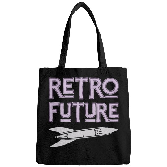 Retro Future Rocket Nostalgia Bags