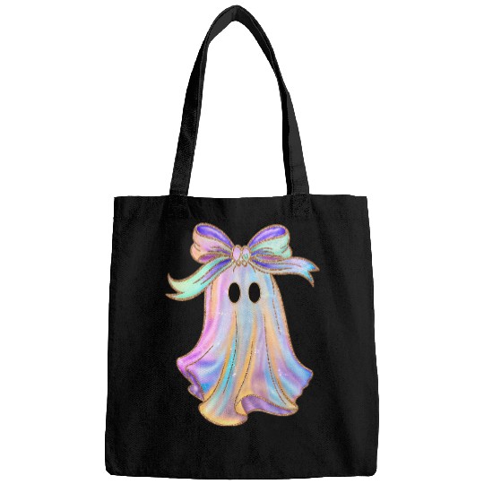 Iridescent Ghost Halloween Bags
