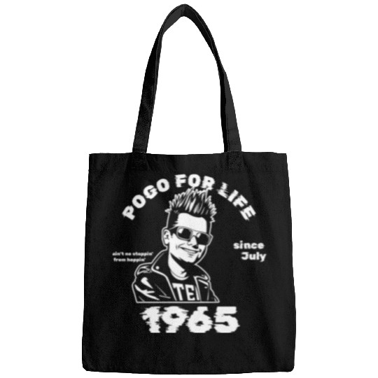 60th Birthday Pogo For Life Since 07/1965 Bags