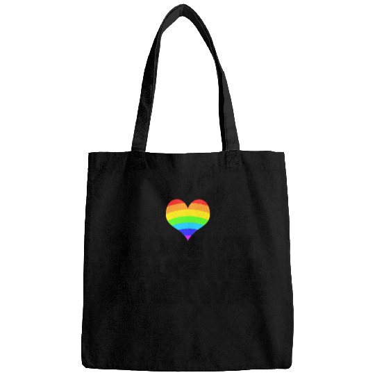 I love my daughter & her wife LGBTQ proud parent Bags