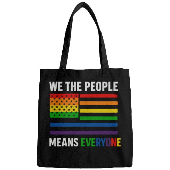 Everyone's Rainbow Flag Bags