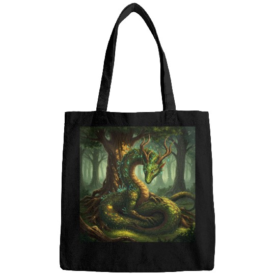 Enchanted Forest Serpent Design Bags