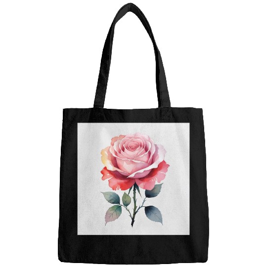 3D rose Bags