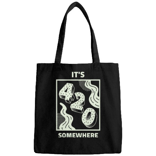 Abstract 3D Numeric Illustration Bags