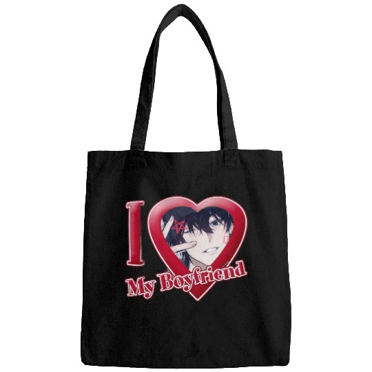 I Love My BF – Cute Minimal Logo Bags