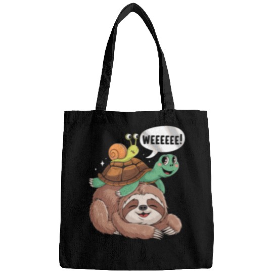Weeeeee! Sloth Turtle Snail Fun Bags