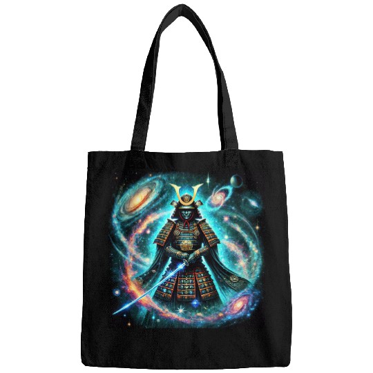 Celestial Samurai Warrior Galaxy Sword Art Bags