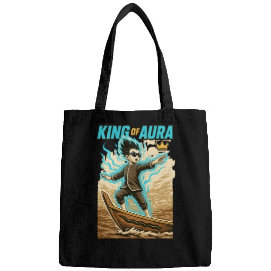 King of Aura, Pacu Jalur kid,Viral tiktok meme Bags