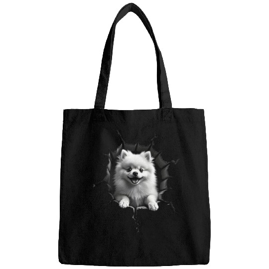 Pomeranian Pop-Out Bags