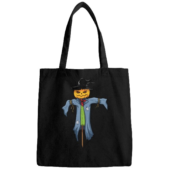 spooky scarecrow Bags