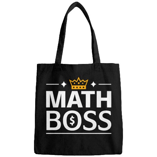 Math Boss | Rule the Numbers with Style Bags