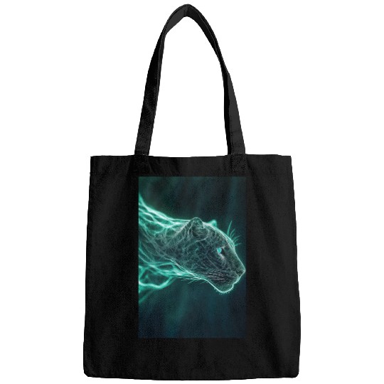 Neon Jaguar Spirit Form Bags