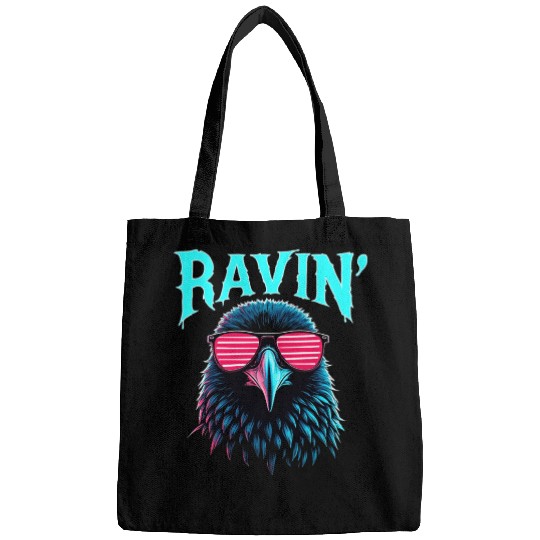 Ravin' Rave Festival Fun with Cool Raven Bags