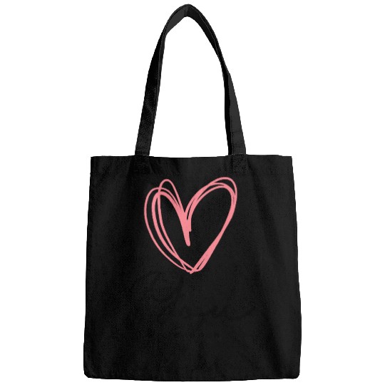 You Are Enough - Self Love Heart Design Bags