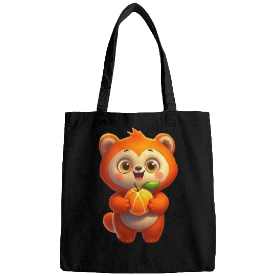 Bear with orange Bags