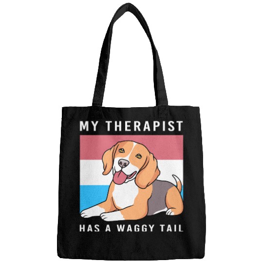 Therapy Dog Lover Psychology Therapist Bags
