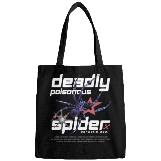Poisonous Spider Graphic Bags