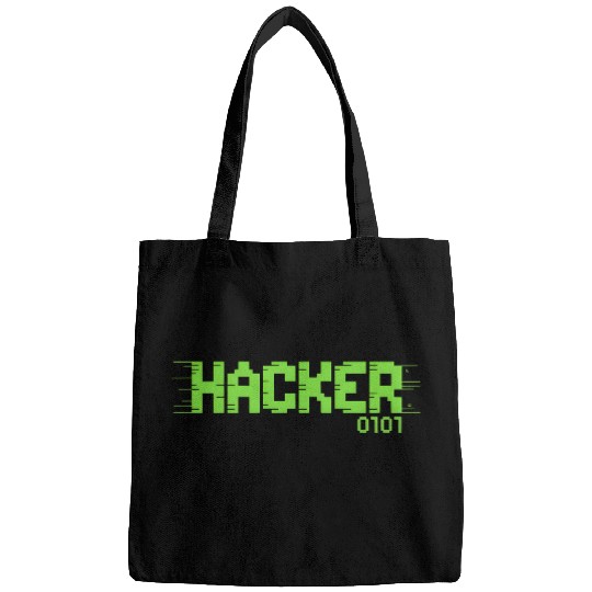 Hacker Code Glitch Bags | Cyber Security wear