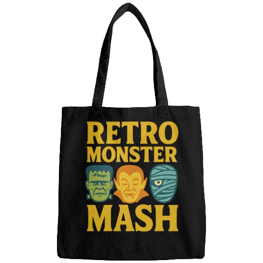 Retro Monster Mash Bags Design