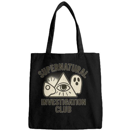 Supernatural Investigation Club Emblem Bags