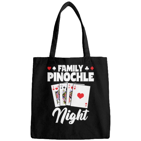 Family Pinochle Night Melding Card Game Bags
